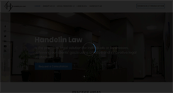Desktop Screenshot of handelinlaw.com